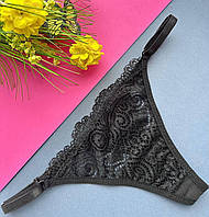 Кружевные стринги с регулятором.