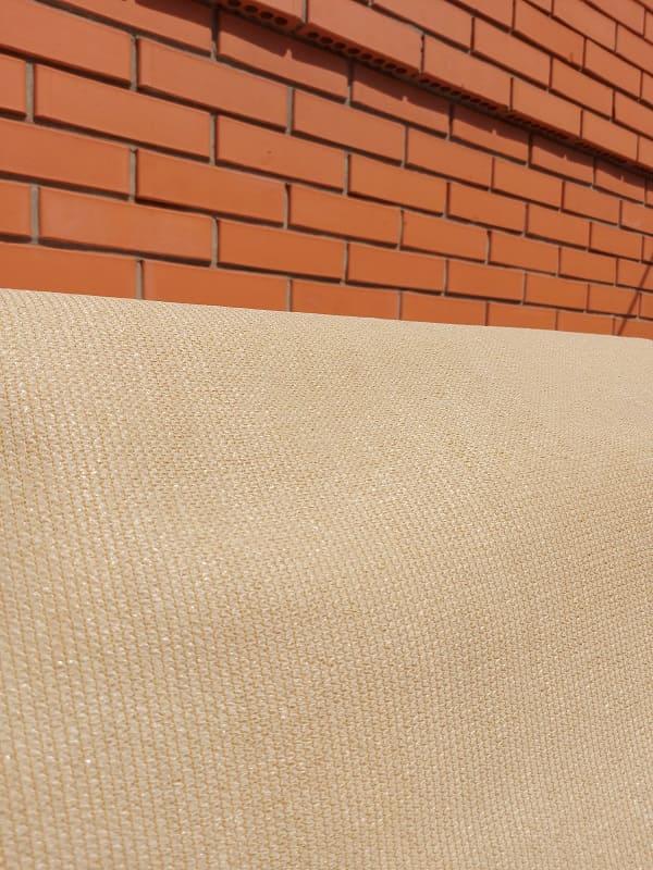 Сітка для затінення 110 г/м2 ширина 2 м, бежева “AГРОС”