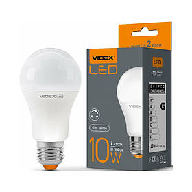 LED лампа VIDEX  A60eD 10W E27 4100K дімерна VL-A60eD-10274