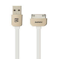 USB кабель Remax RC-D002i4 King Kong for iPhone 3/4/4s/iPod/iPad 30-pin 1m White