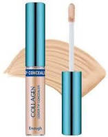 Колагеновий консилер для обличчя Enough Collagen Cover Tip Concealer 01 light beige