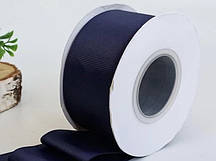 Стрічка Репсова 4 см ≈23 м колір Темно Синій