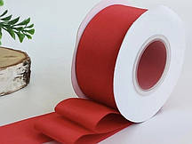 Стрічка Репсова 4 см ≈23 м колір Червоний