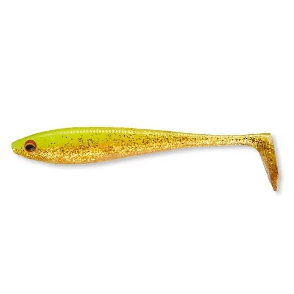 Силикон Daiwa TN DUCKFIN 9cm uv-chartreuse 7шт.уп., фото 1