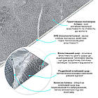 Текстурні самоклеючі шпалери Сірий мармур 2800х500х1.5 мм (SW-00001414), фото 2