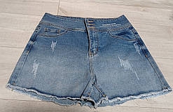 Дитячі сині підліткові шорти з високою талією для дівчинки підлітка Угорщина A&M 12-18 років