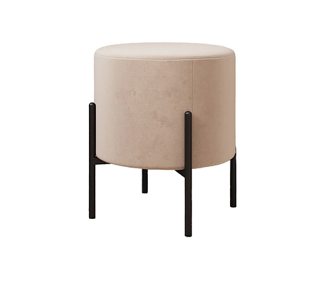 Пуф Glow 35x35x42 см опори метал Mille ™, фото 1