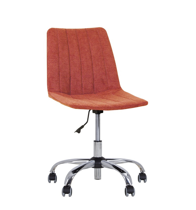 Крісло офісне Veronika GTS LN CHR61 тканина soro-51 помаранчева (Новий Стиль ТМ)