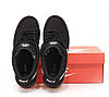 Чоловічі кросівки Nike SB Dunk Low Pro Fog Black кеди Найк СБ Данк Лоу чорні з білим замшеві низькі, фото 5