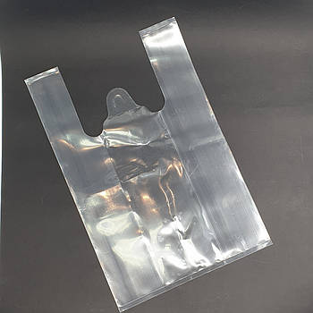 Пакет майка прозорий (для бенто) великий — 1 шт.