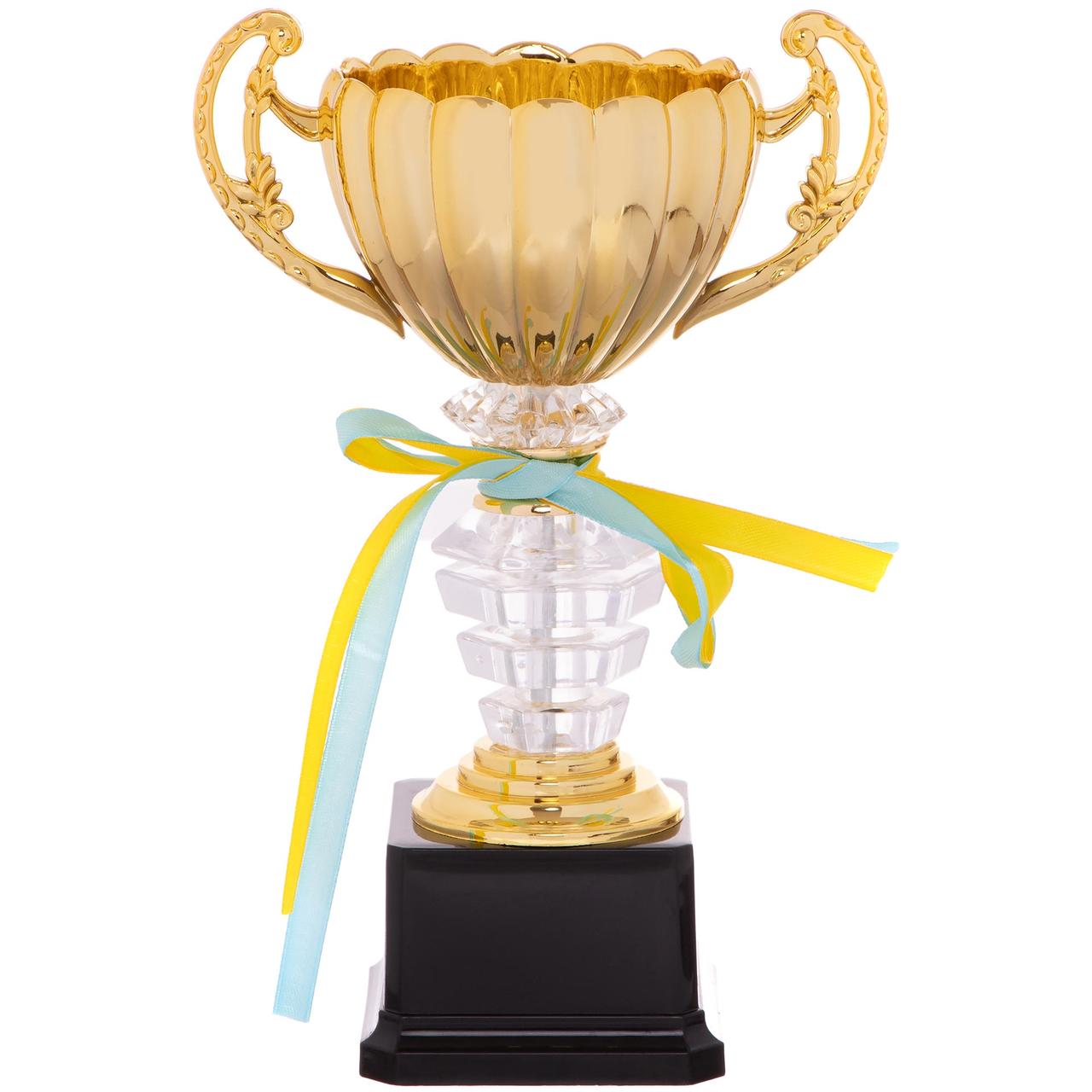 Кубок спортивний із ручками PREMIUM C-139A висота 26 см, фото 1