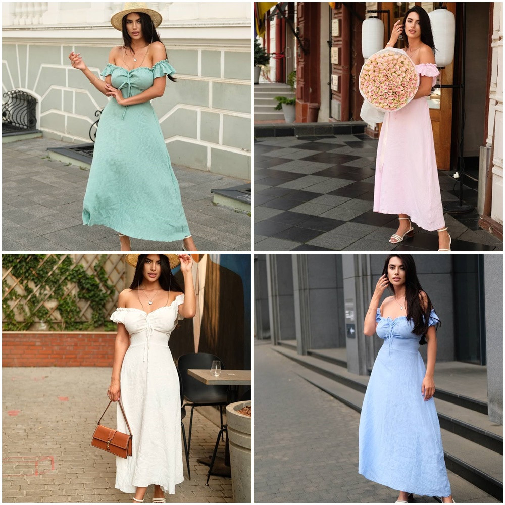 Муслиновое платье-трансфомер розмір one size