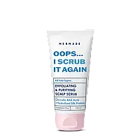 Скраб-пілінг для шкіри голови MERMADE АНА Acid & Silk protein, 100 мл