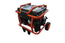 Генератор бензиновий 7.7-8 кВт з електростартером FERRUM FRGG7780CE 10л, фото 4