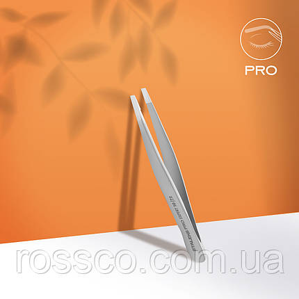 ПІНЦЕТ ДЛЯ БРІВ STALEKS PRO EXPERT 10 TYPE 2 TE-10/2, фото 1