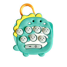 Електронна приставка консоль mini SKY Quick Push Game приставка Pop It антистрес іграшка Dino