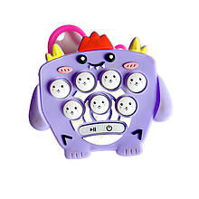 Електронна приставка консоль mini SKY Quick Push Game приставка Pop It антистрес іграшка Monster