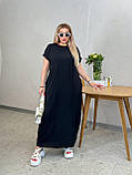 Сукня літня жатка максі, фото 4
