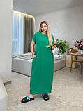 Сукня літня жатка максі, фото 9