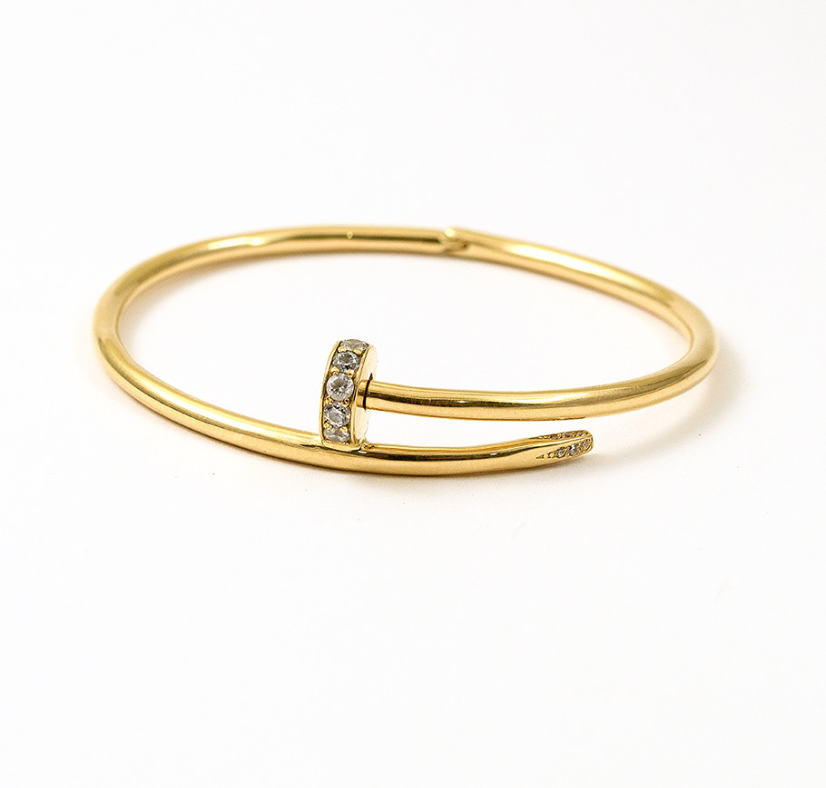 Золотий Браслет Гвозд, фото 1