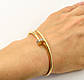 Золотий Браслет Гвозд, фото 5