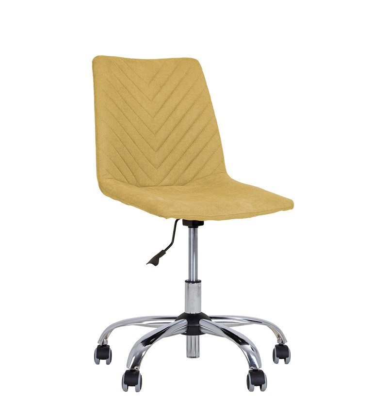 Крісло офісне Veronika GTS VT CHR61 тканина soro-40 жовта (Новий Стиль ТМ)