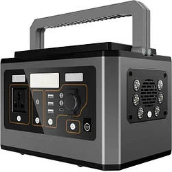 Портативна зарядна станція LAVA/TITAN-520 135000mAh, 500W, 3USB, 1Type-C (QC3.0/PD60W) Сірий