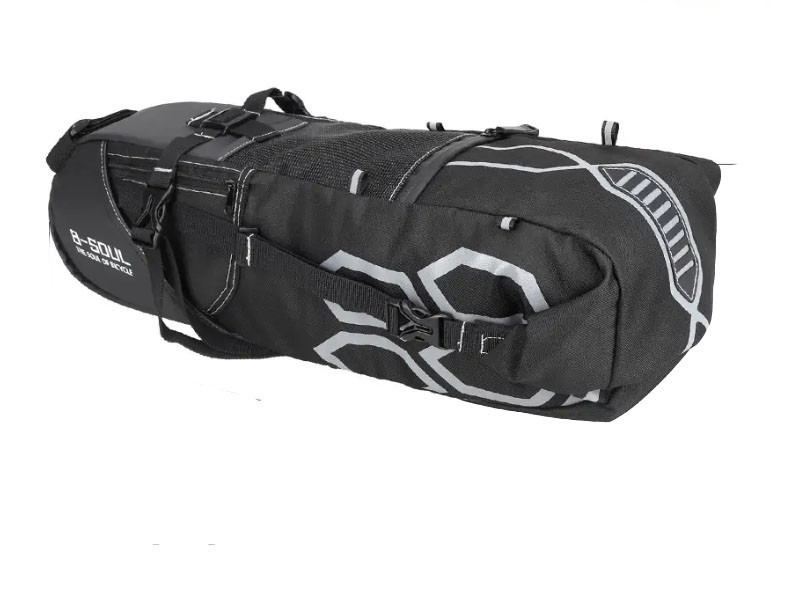 Сумка велосипедна підсідельна Feel Fit BAO-027 чорна, фото 1