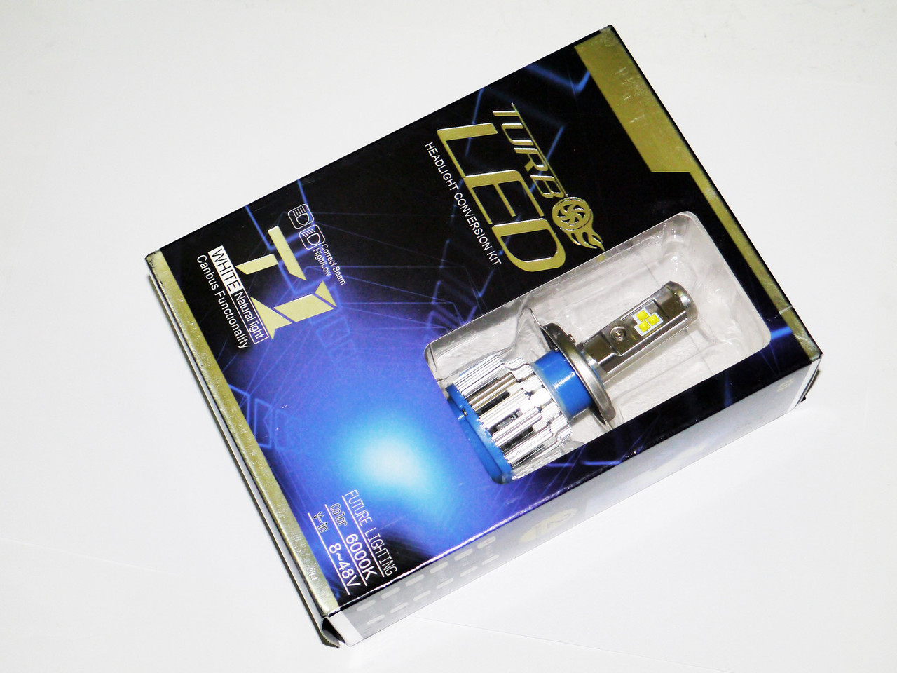 БІКСЕНОН світлодіодний Led H4 5000к 40W