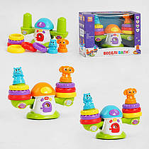 Розвивальні ваги "Будиночок" з українськими піснями TK Group 81487 абетка, цифри, дитячі пісні, підсвічування, в коробці