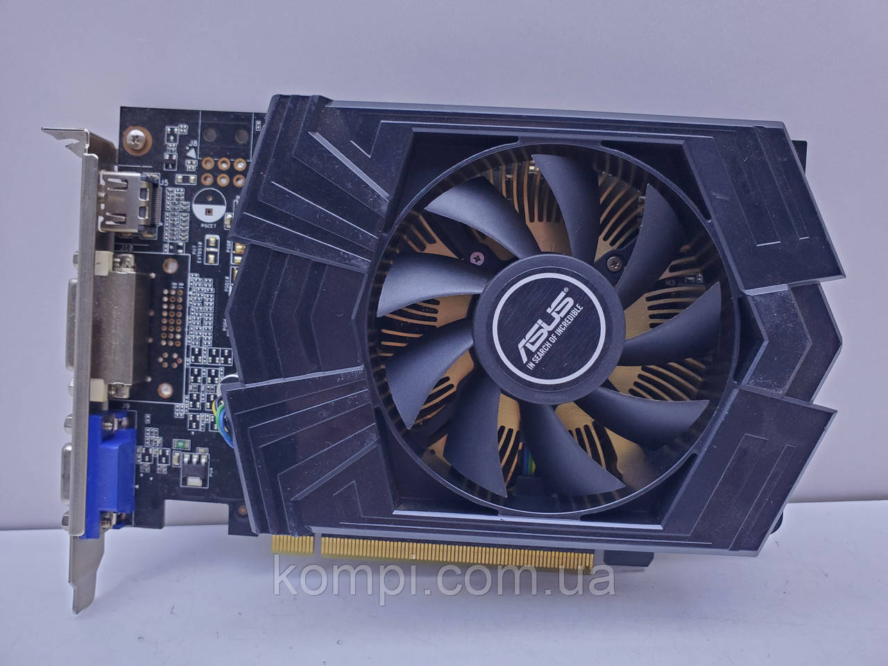 Відеокарта ASUS GeForce GTX 750 1GB (GDDR5,128 Bit,HDMI,PCI-Ex,Б/у), фото 1