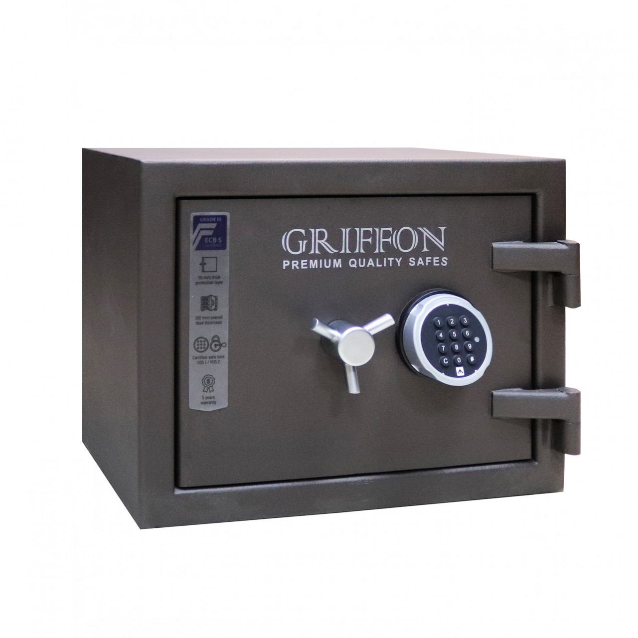 Сейф вогнезламостійкий Griffon CLE III.37.E, фото 1
