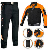 Робочий костюм куртка та штани, роба спецодяг робочий, уніформа спецівка чоловіча, польша