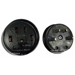 РШ-ВШ 30 32А  Роз'єм РШ ВШ 32А 3ф, штепсельний Роз'єм Комплект вилка-розетка