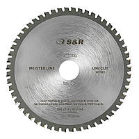 Пильний диск по дереву S&R WoodCraft 190 мм зубів 24 по дереву ДСП, МДФ, ДВП
