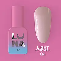 Жидкий гель Luna - Light Acrygel 4, 13 мл