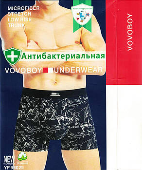 Труси чоловічі боксери бавовна Vovoboy, розміри XL-4XL, 96029