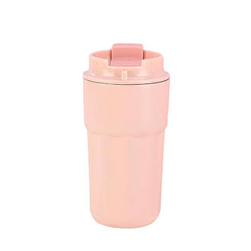 Термокружка з нержавіючої сталі 450 мл Рожевий HP153P