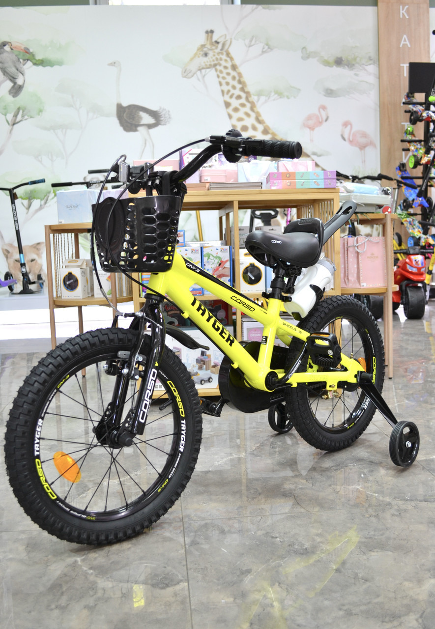 Велосипед двоколісний Corso TAUGER на 16 дюймів, Light Green 17896, фото 1