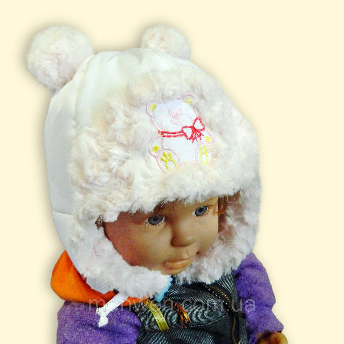 Зимова дитяча шапка, фото 1