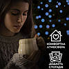 Гірлянда нитка світлодіодна GarlandoPro 190 LED лампочок 18м 8 режимів лед гірлянда Синій W400LEDBL, фото 6