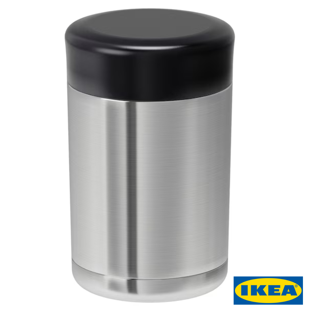 Харчовий термос IKEA EFTERFRAGAD (ІКЕА ЕФТЕРФРОГАД). 0,5 л. 40288354. Сталевий
