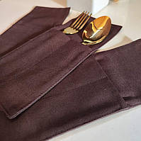 Конверт коричневий для столових приладів