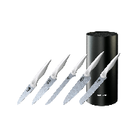 Набір із 5 ножів з підставкою Samura Mojo White (SMJ-06W)