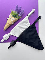 Комплект із 2 бавовняних трусиків, класичних кольорів.