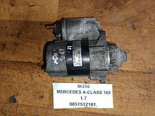 №256 Стартер 0051512101 для Mercedes A-Class 168 1.7
