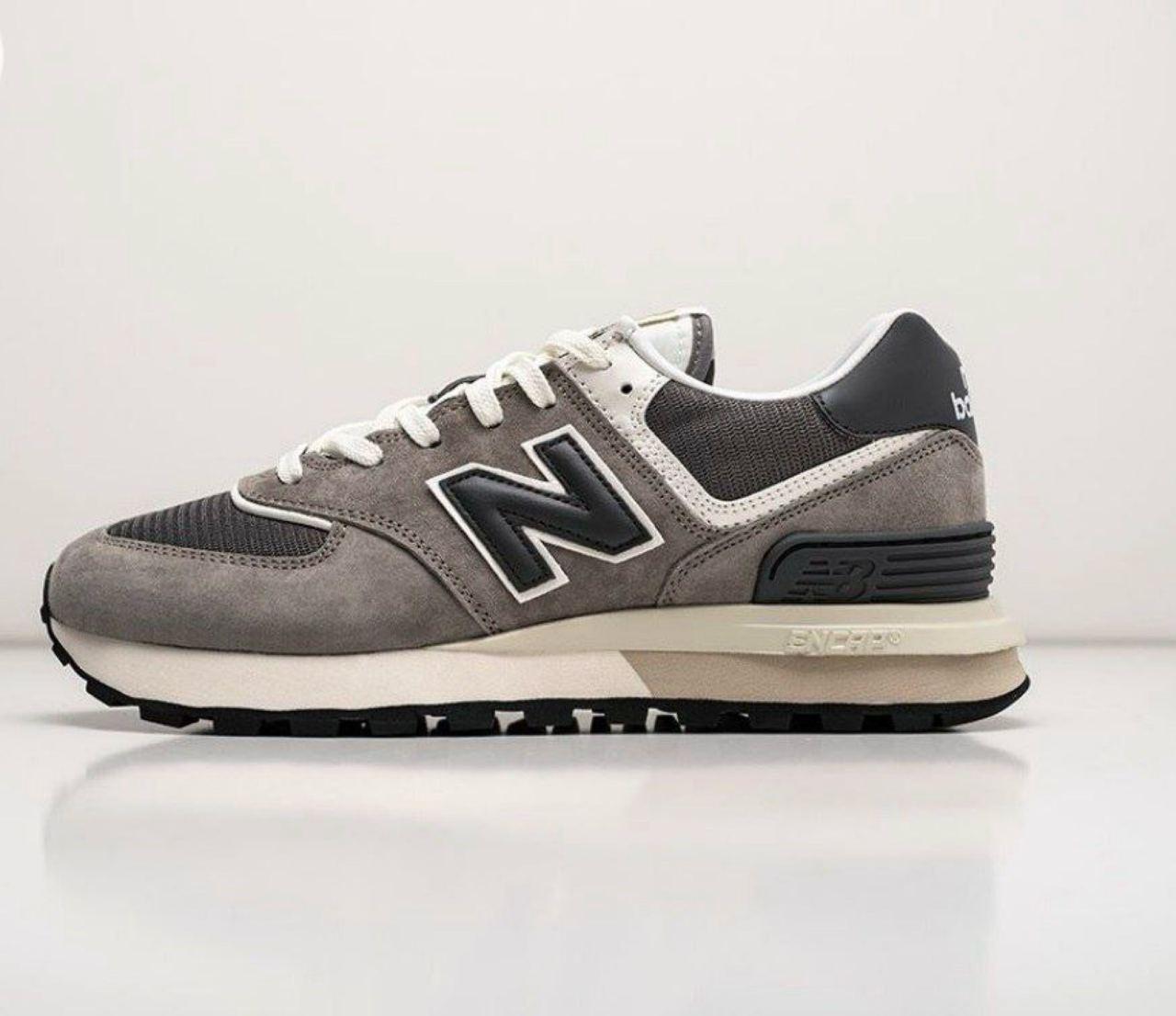 Чоловічі кросівки New Balance 574 Legacy Beige Grey Нью Беланс 574 Легасі бежеві замша демісезон