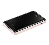 Повербанк BASEUS Magnetic Bracket Wireless Fast Charge 10000mAh Type-C 20W/3A PD/QC PPCX000004 pink, фото 4