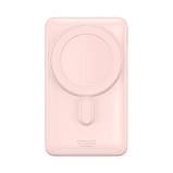 Повербанк BASEUS Magnetic Bracket Wireless Fast Charge 10000mAh Type-C 20W/3A PD/QC PPCX000004 pink, фото 3