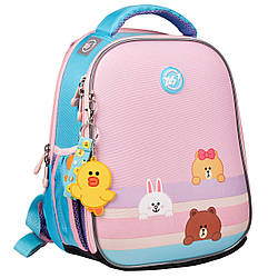 Рюкзак YES H-100 шкільний каркасний Line Friends 559549